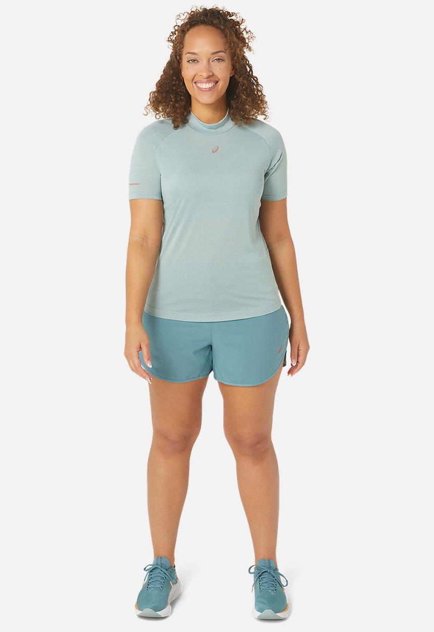 ASICS - Nagino run short sleeve top - ocean haze