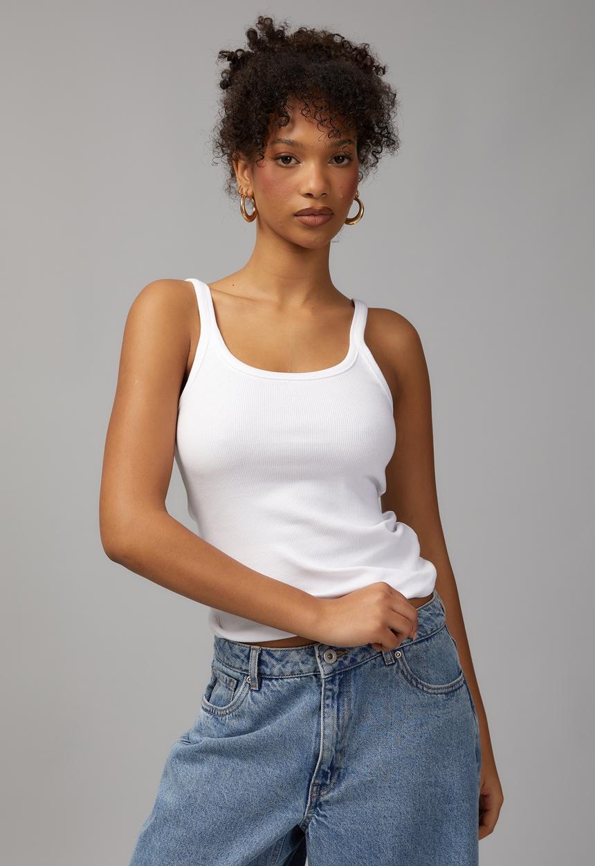 Factorie - Longline tank - white