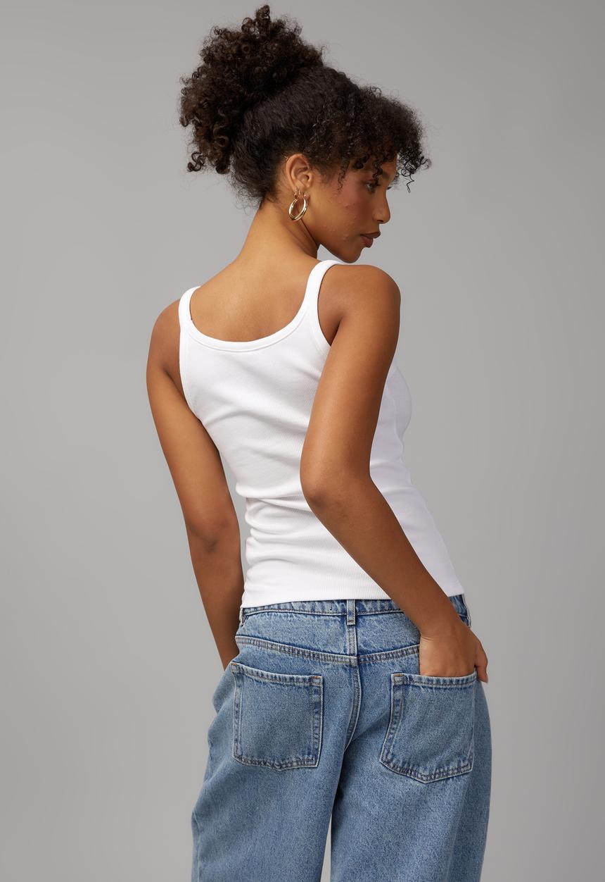 Factorie - Longline tank - white