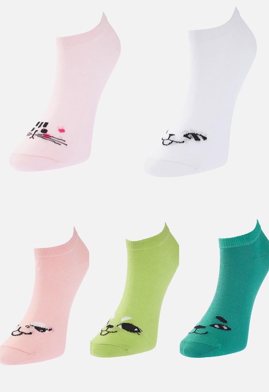 Trendyol - 5 Pack ankle sock - multi