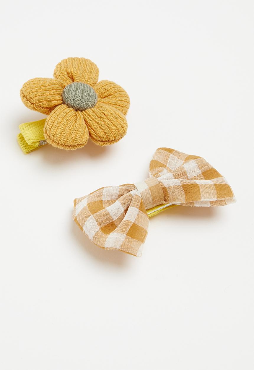 Pop Candy - Hair clips - yellow