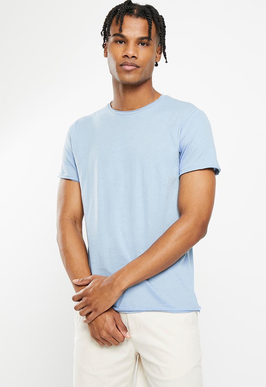 Brave Soul - Fresherm tee - steel blue