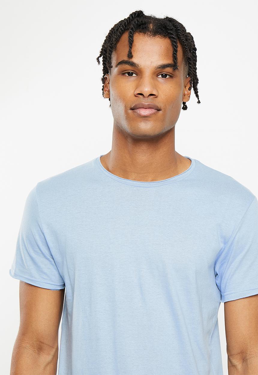 Brave Soul - Fresherm tee - steel blue