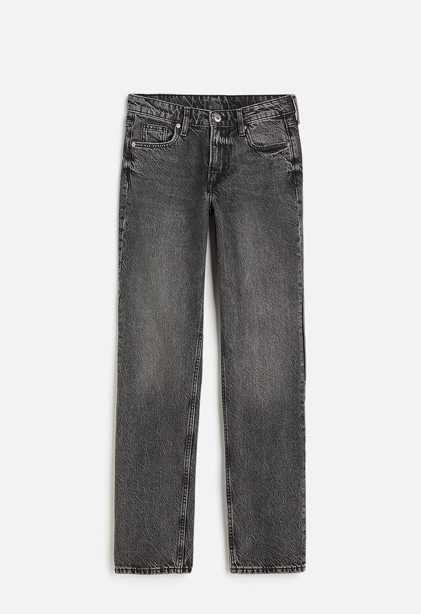 H&M - Straight regular jeans - dark grey