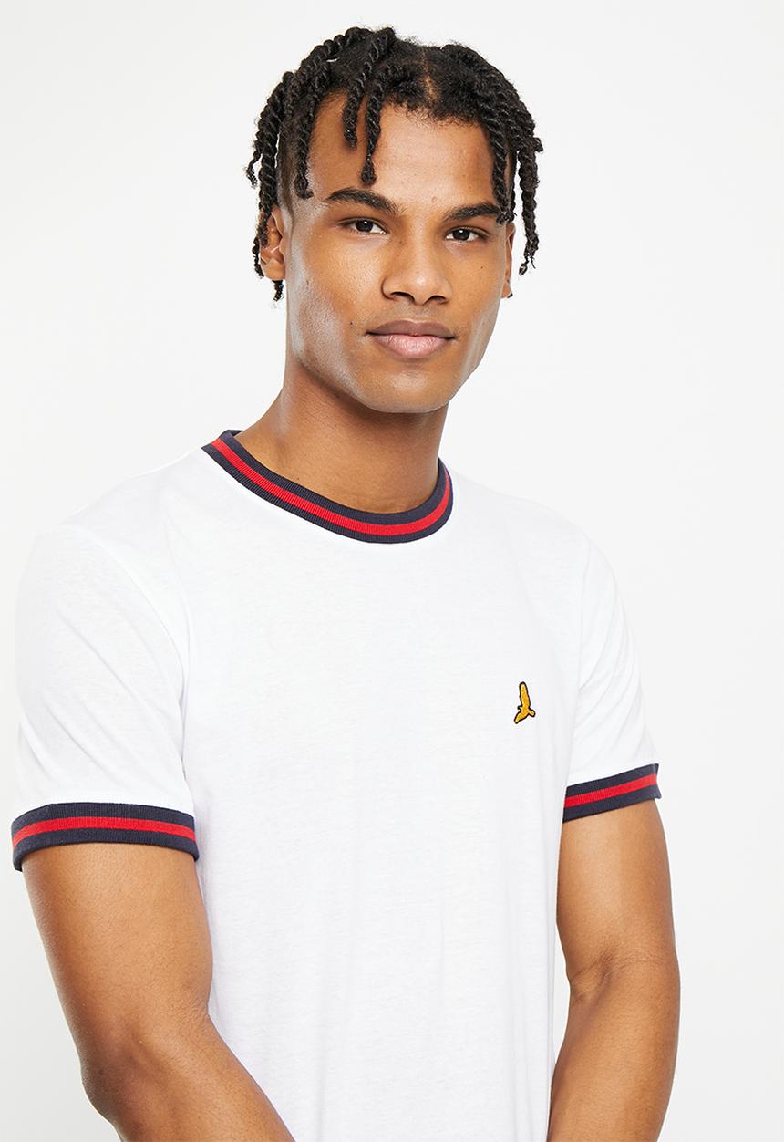 Brave Soul - Emb tee - optic white