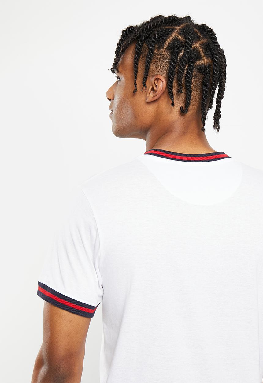 Brave Soul - Emb tee - optic white