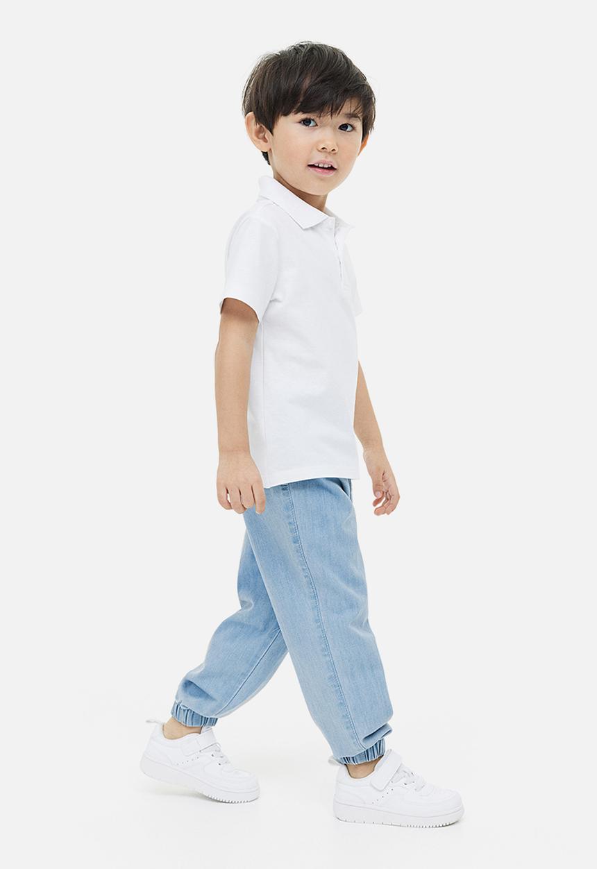 H&M - Twill joggers - blue