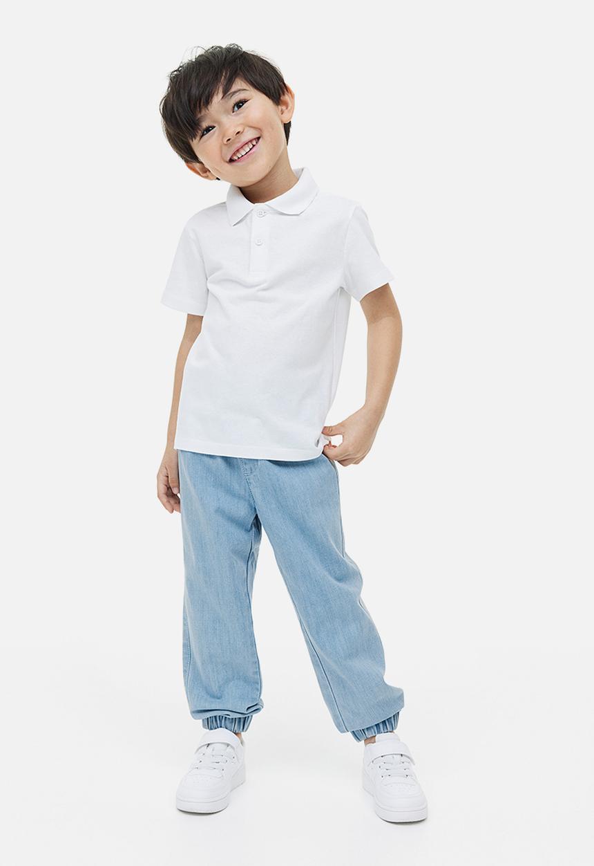 H&M - Twill joggers - blue