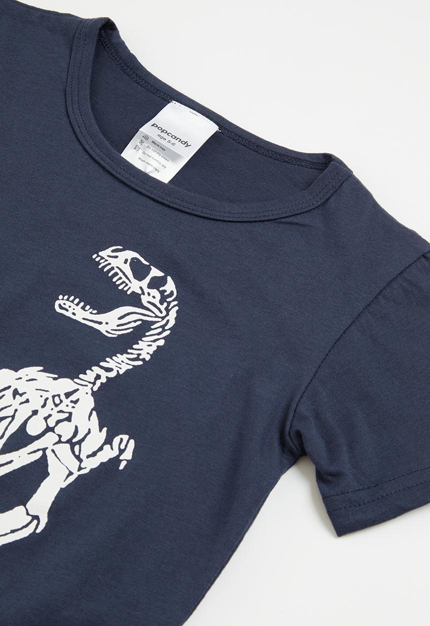 Pop Candy - Printed pj set - navy & white