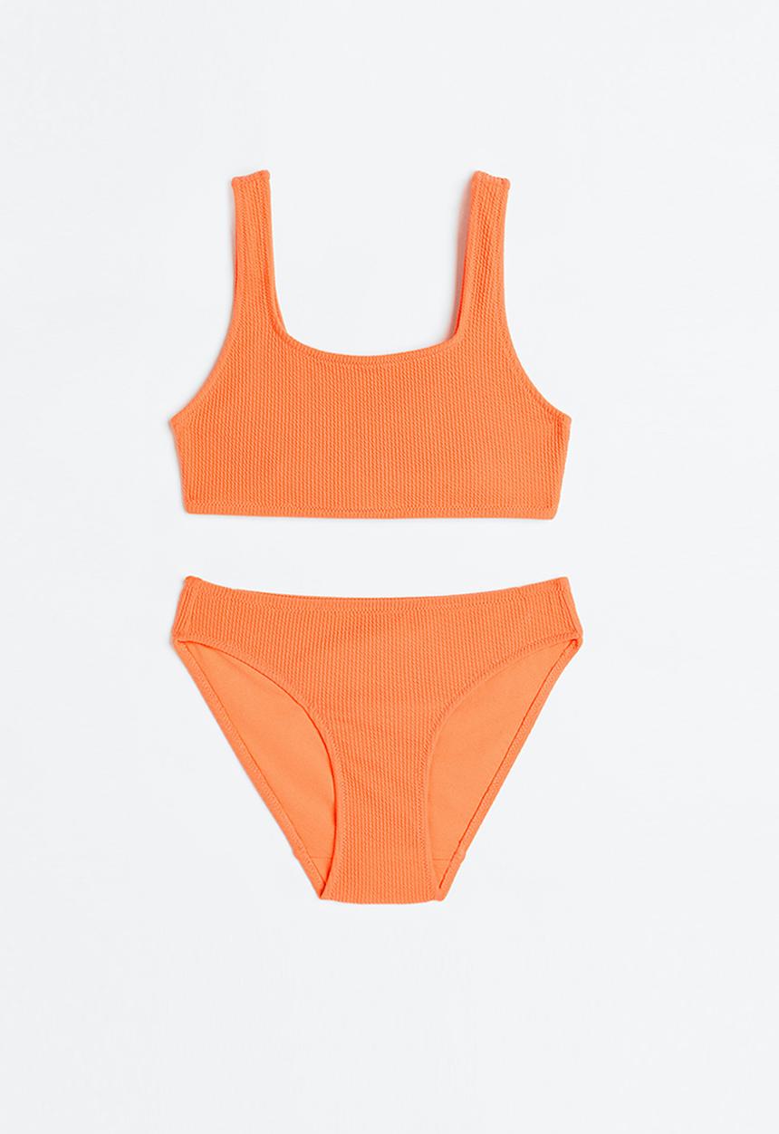 H&M - Textured bikini - orange