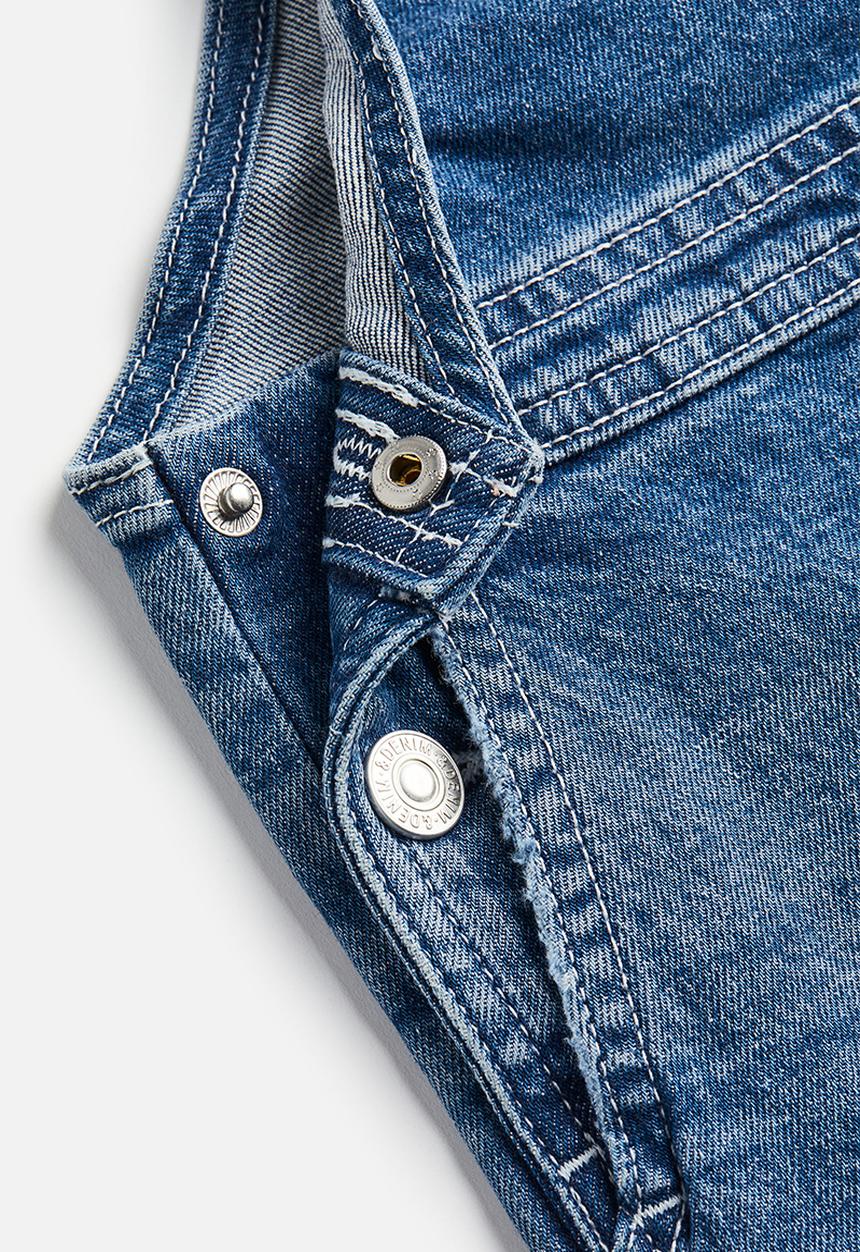 H&M - Denim dungarees - dark denim blue 