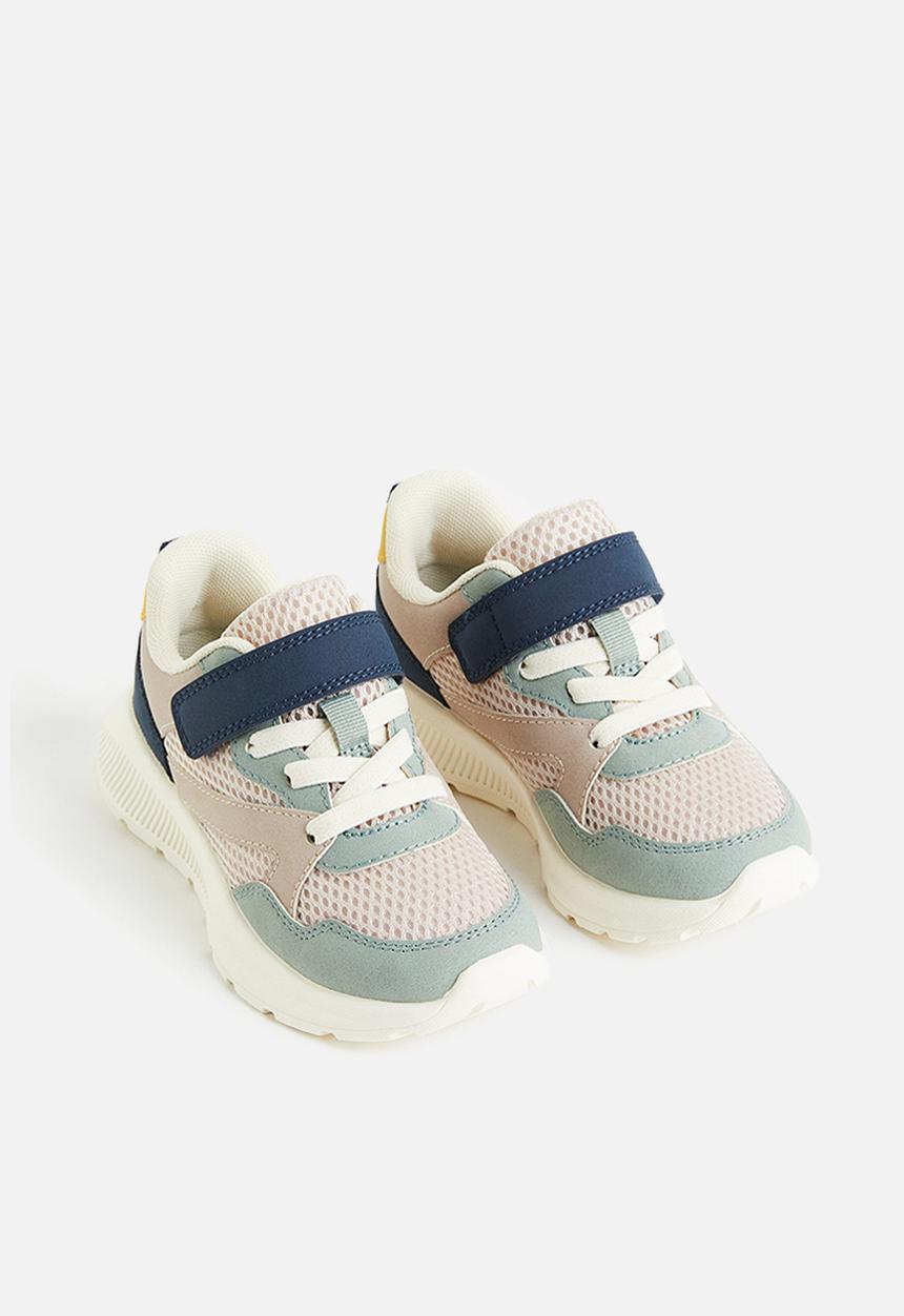 H&M - Lightweight-sole trainers - light beige/block-coloured