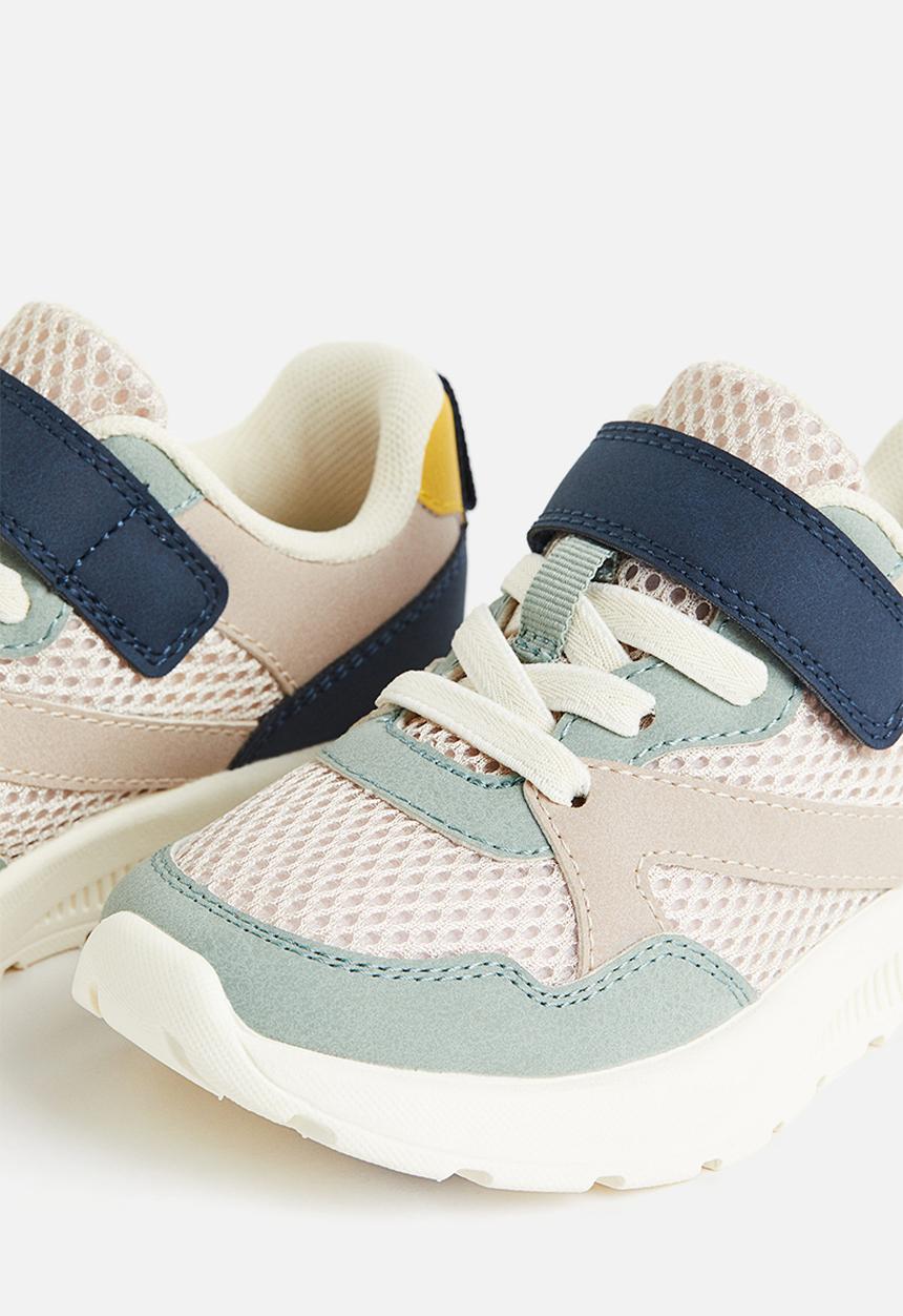 H&M - Lightweight-sole trainers - light beige/block-coloured