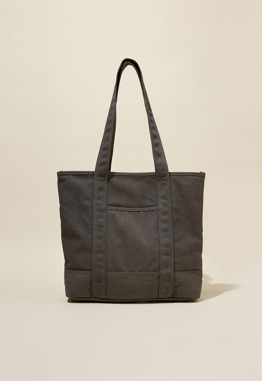 Rubi - The 91 tote - washed grey