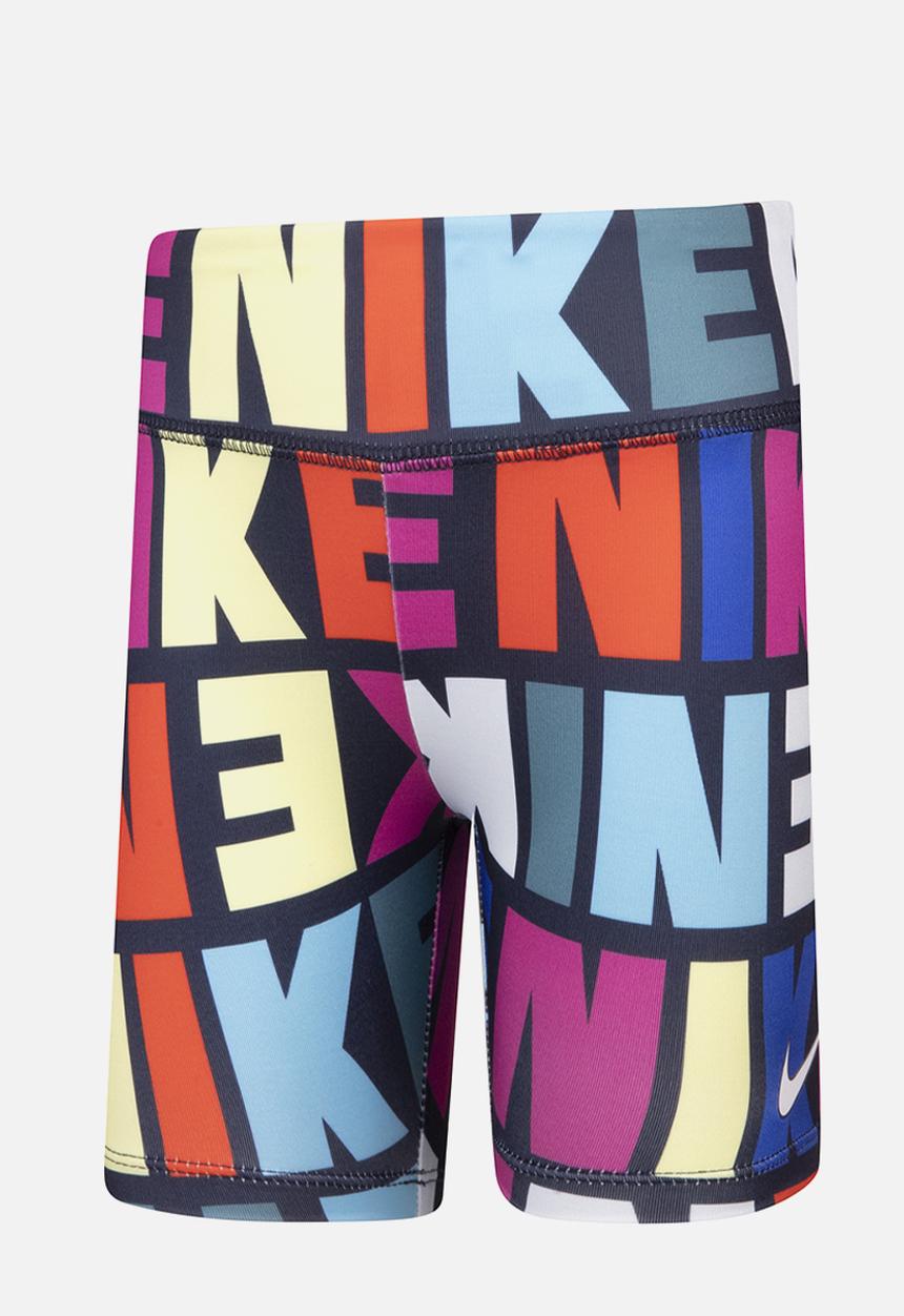 Nike - Nkg snack pack aop bike short - obsidian