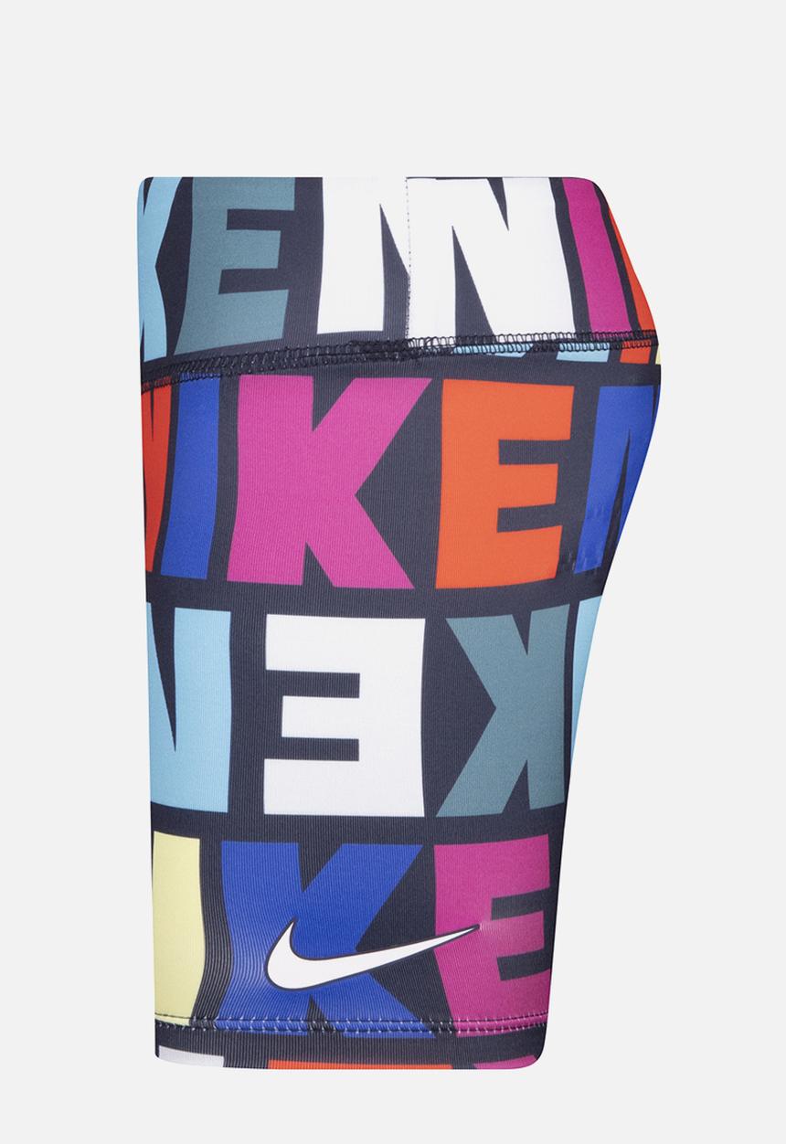 Nike - Nkg snack pack aop bike short - obsidian
