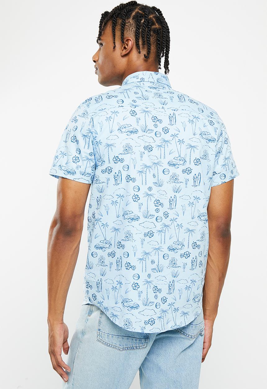 Brave Soul - Defey shirt - baby blue