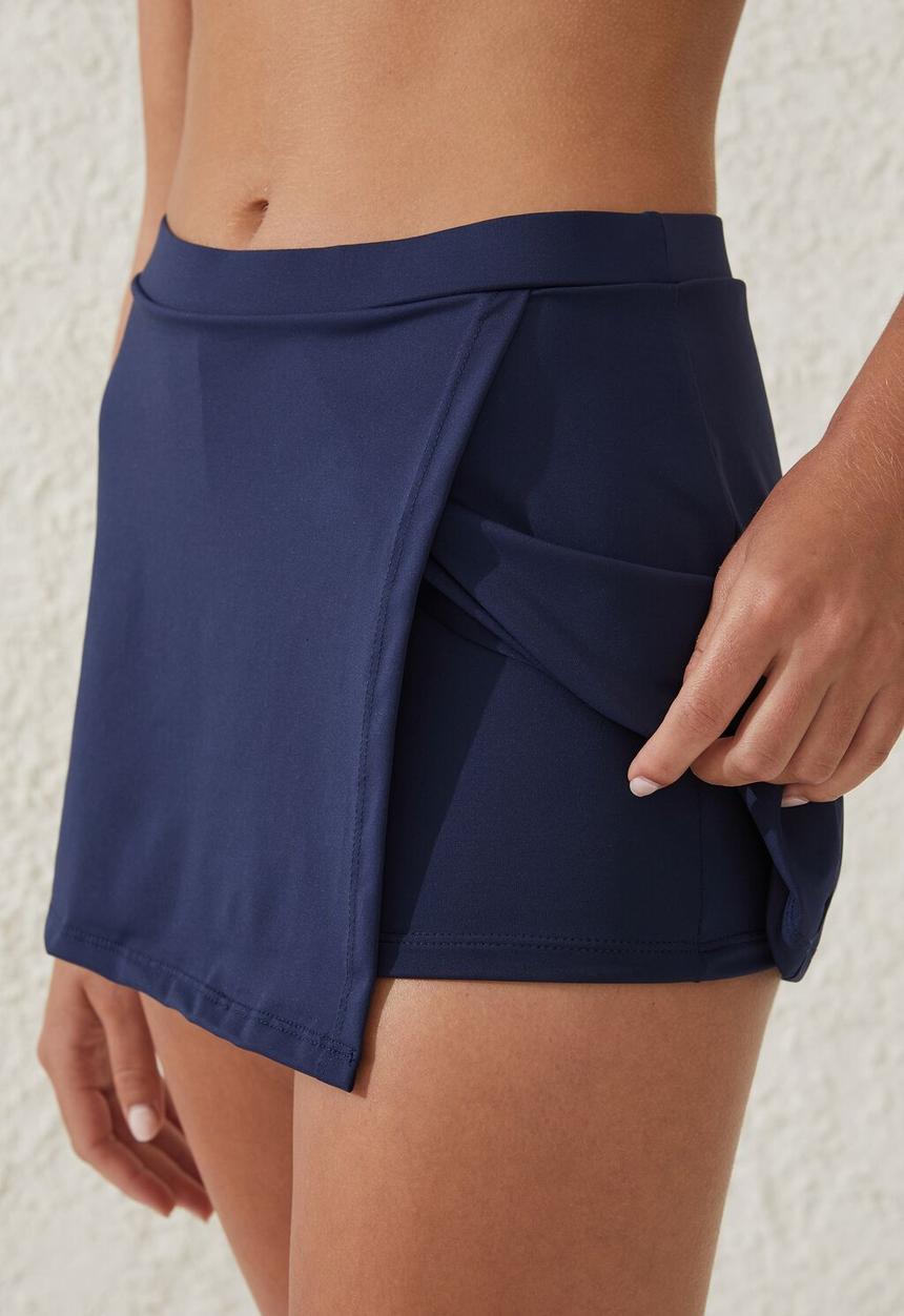 Cotton On - Mini swim skort - midnight