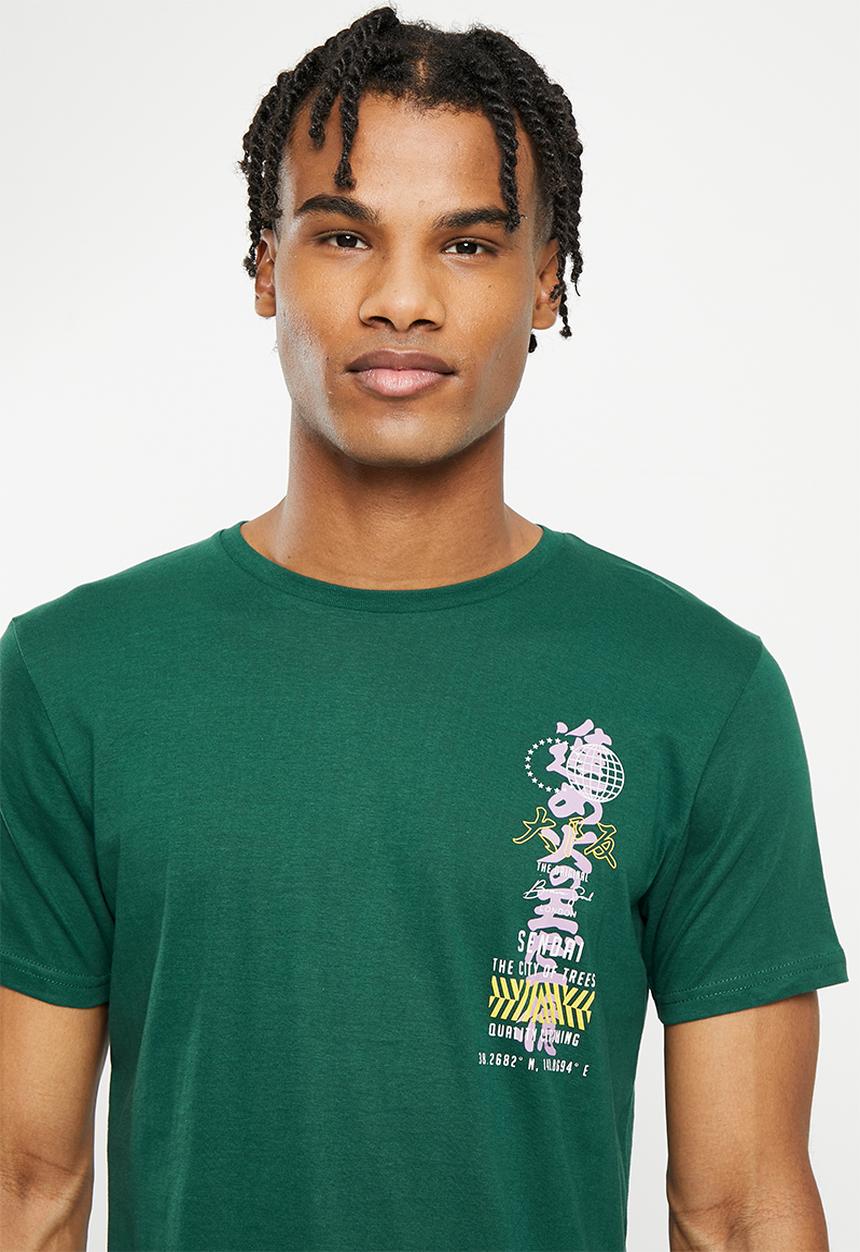 Brave Soul - Sendai tee - green