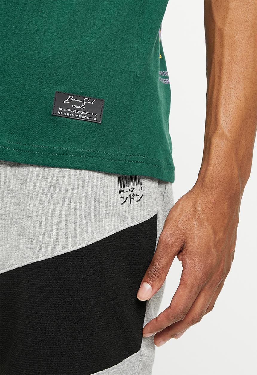 Brave Soul - Sendai tee - green