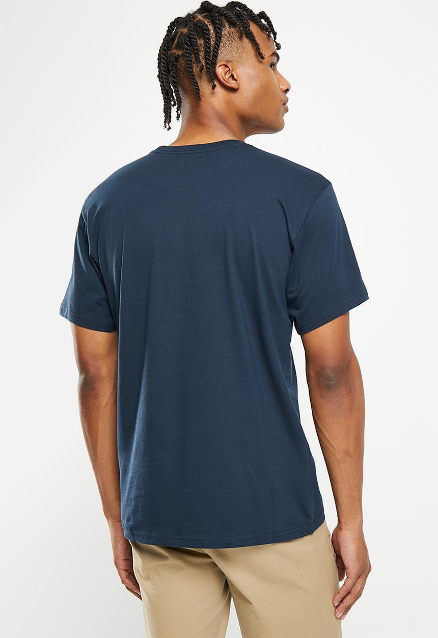 Vans - Snaked centre logo short sleeve tee - navy