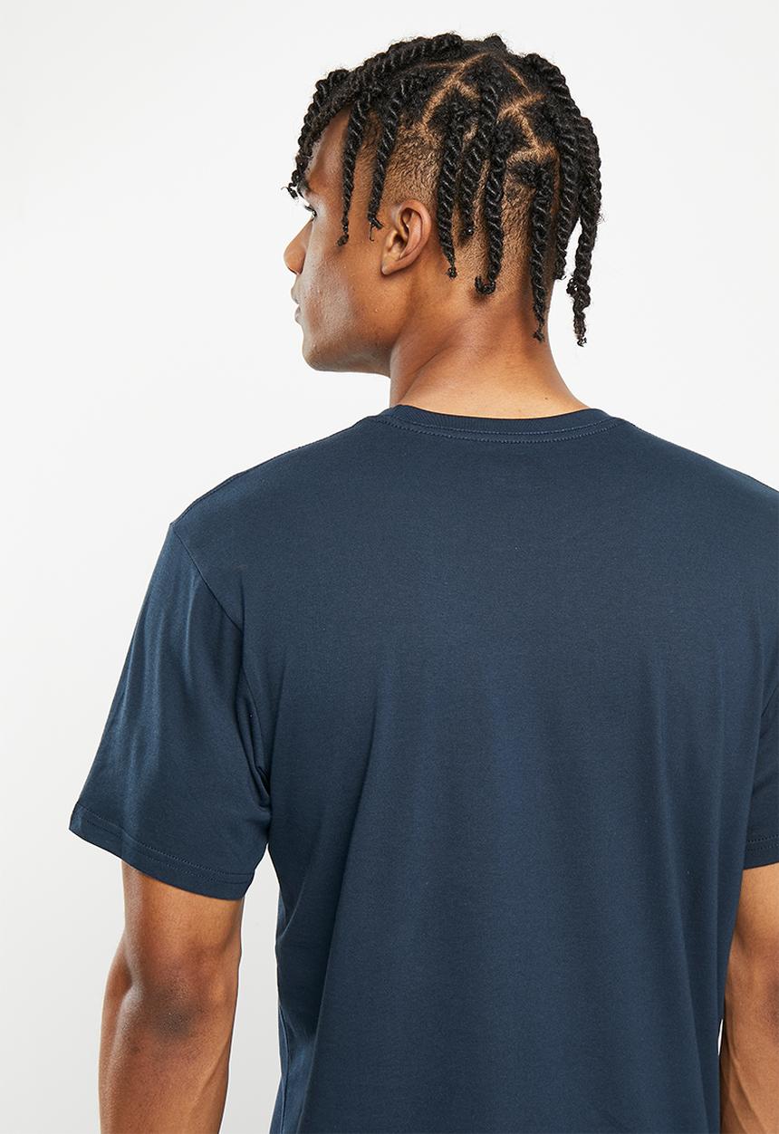 Vans - Snaked centre logo short sleeve tee - navy