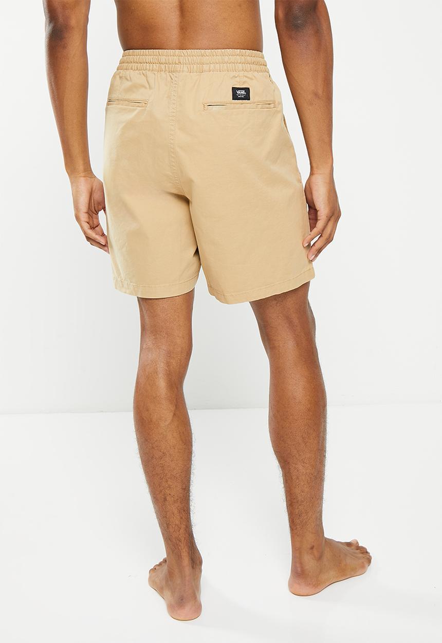 Vans - Mn range relaxed elastic short - khaki