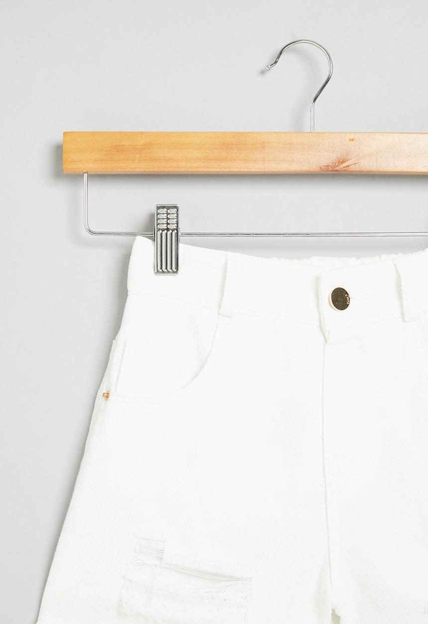 Pop Candy - Girls shorts - white