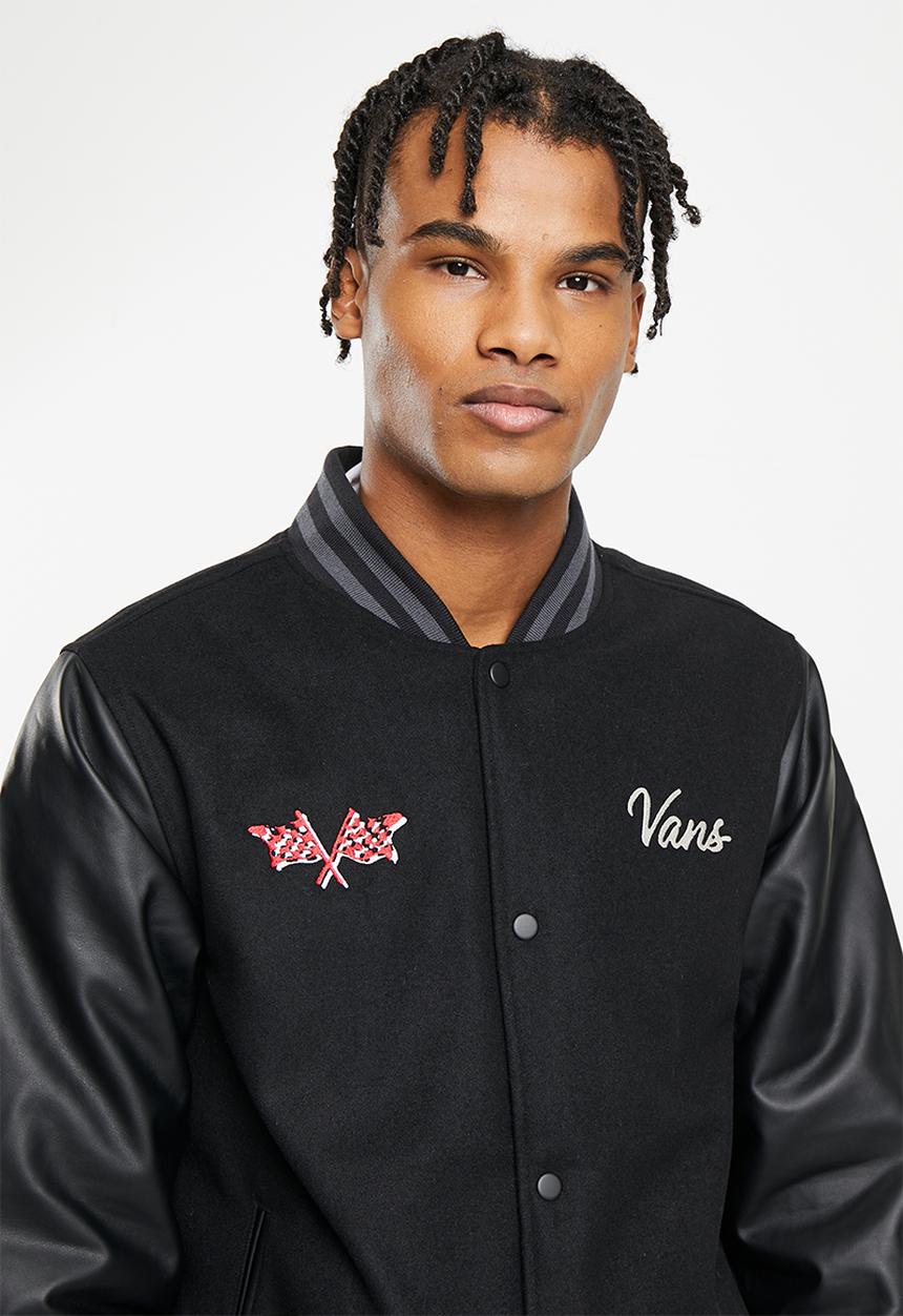 Vans - Stevens varsity jacket - black