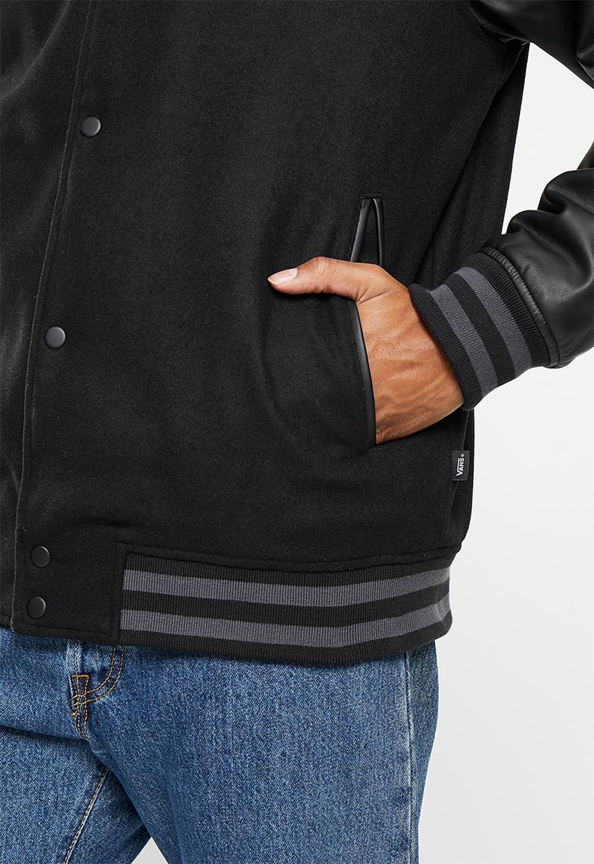 Vans - Stevens varsity jacket - black
