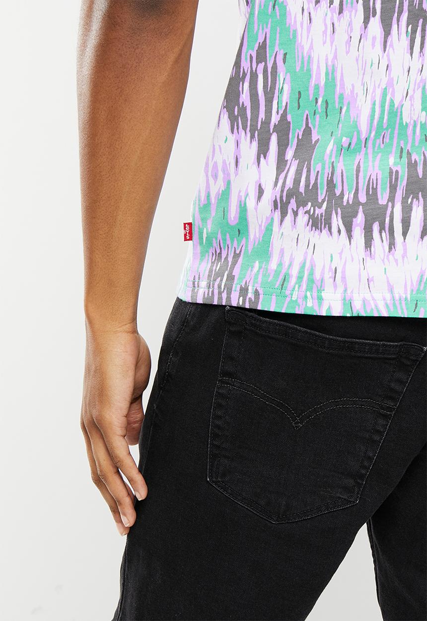Levi’s® - Short sleeve relaxed fit tee - ssnl expression boxtab aop