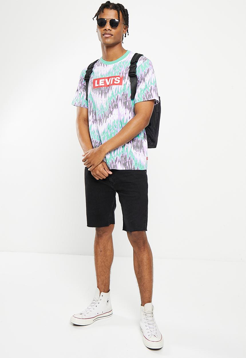 Levi’s® - 412 Slim shorts - heartbeats adv 
