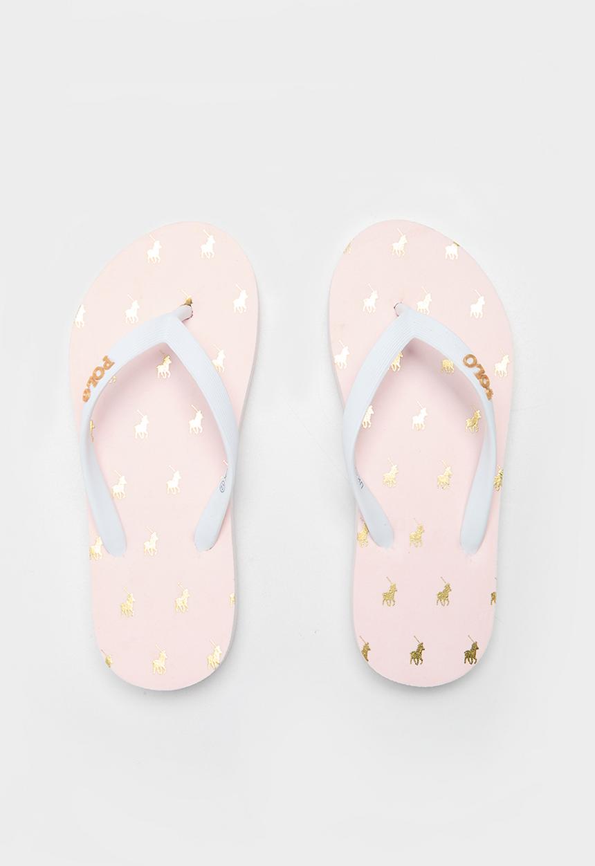 POLO - Girls flip flops - pink