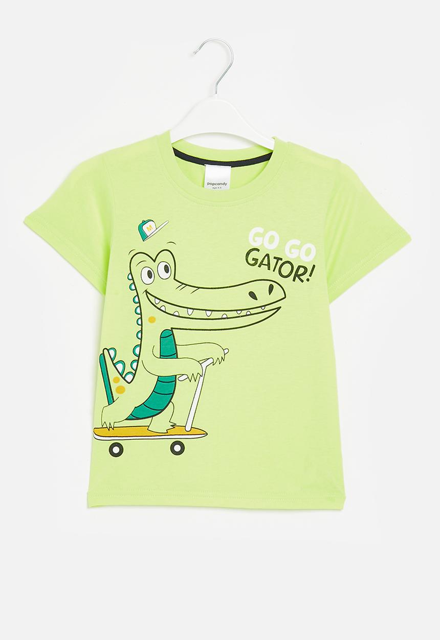 Pop Candy - Printed  tee - green
