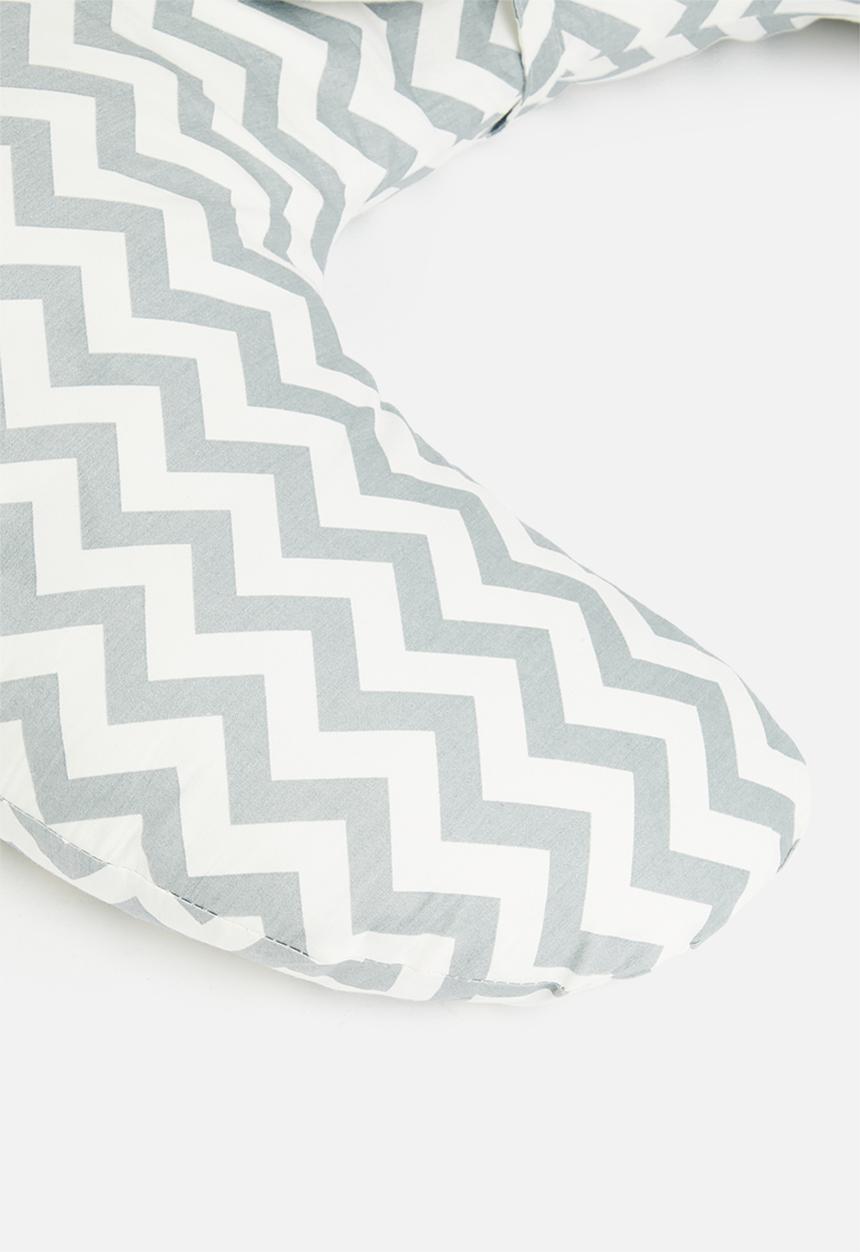 Pop Candy - Baby nursing pillow - grey & white