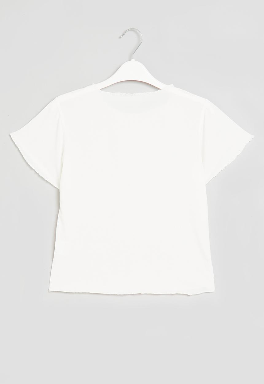 Pop Candy - Girls short sleeve tee - white