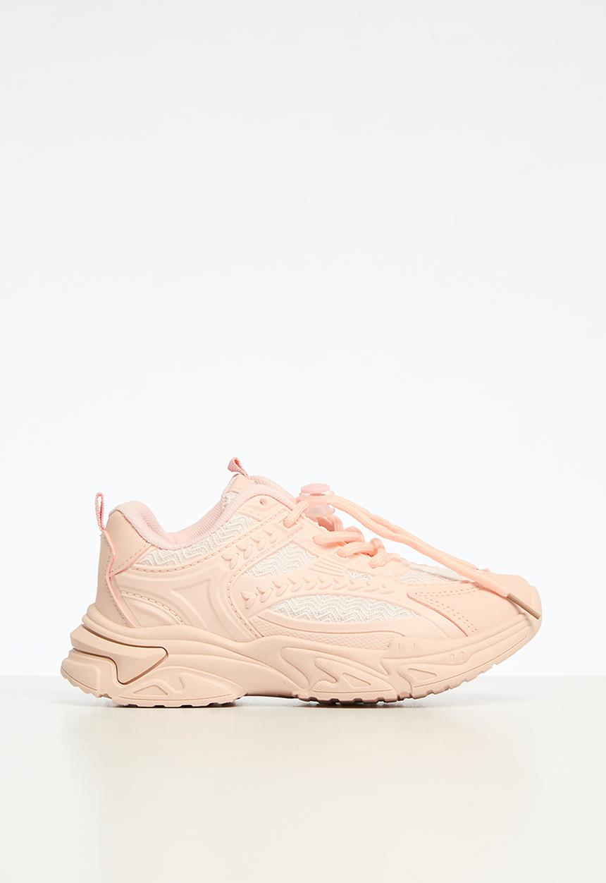 Pop Candy - Girls lace up sneakers - pink