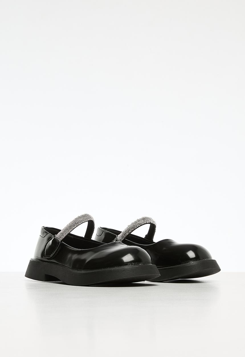 Pop Candy - Girls mary janes - black