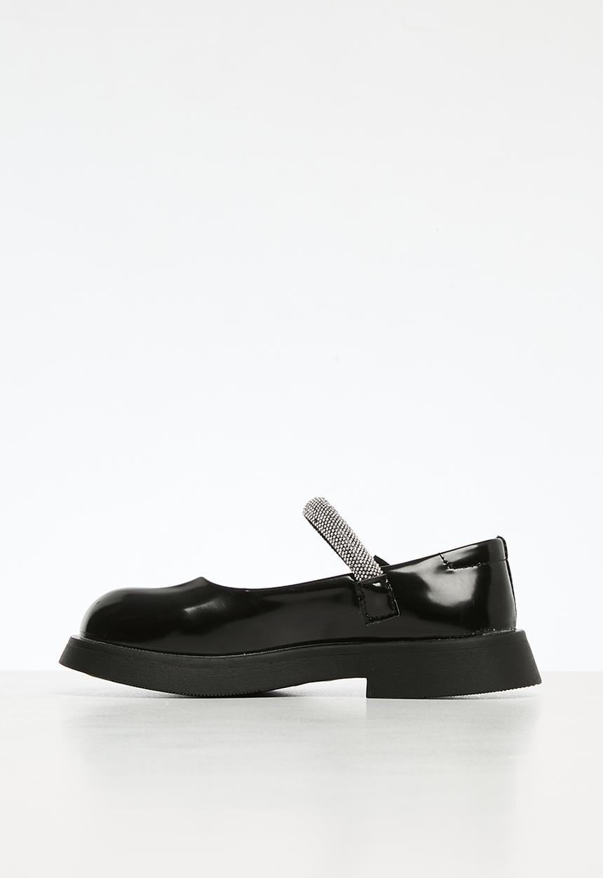 Pop Candy - Girls mary janes - black