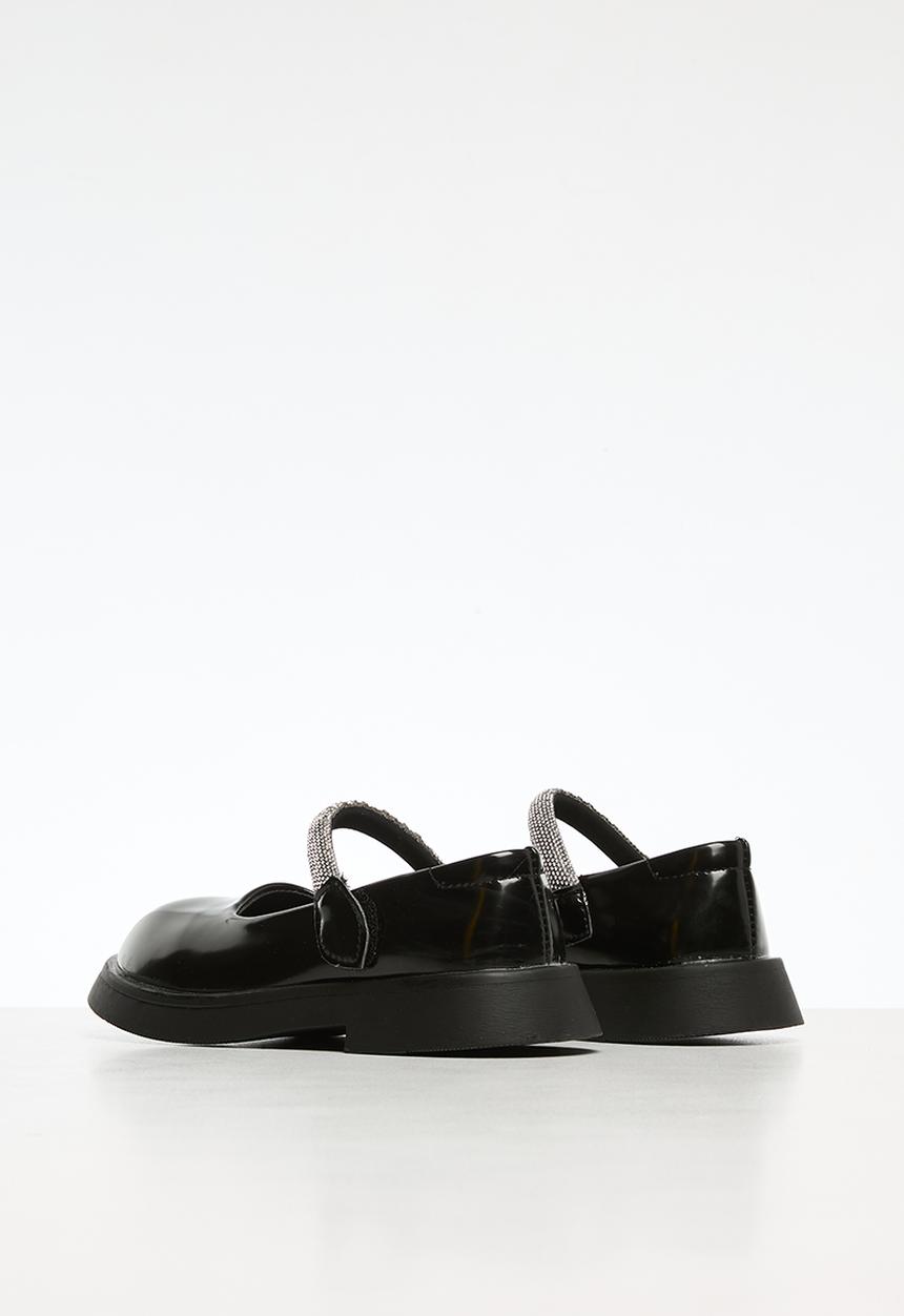 Pop Candy - Girls mary janes - black