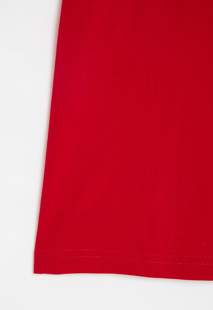 POLO - Boys cooper printed tee - red