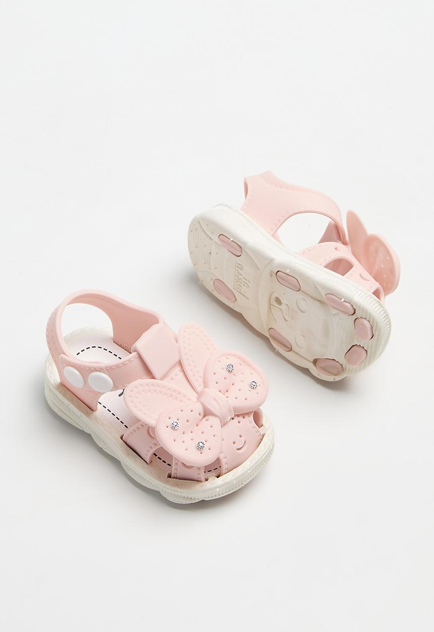Pop Candy - Bow décor sandals - pink 