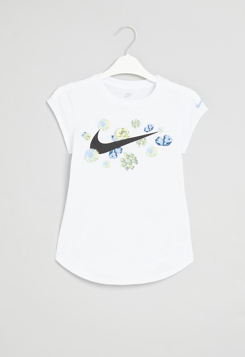 Nike - Nkg floral futura tee - white
