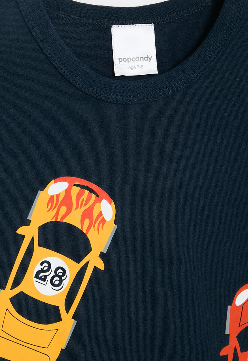 Pop Candy - Printed short sleeve tee - navy 