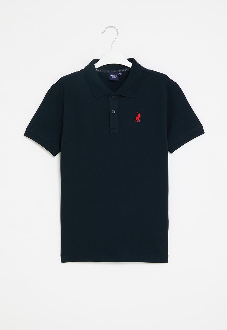 POLO - Boys austin short sleeve golfer - navy