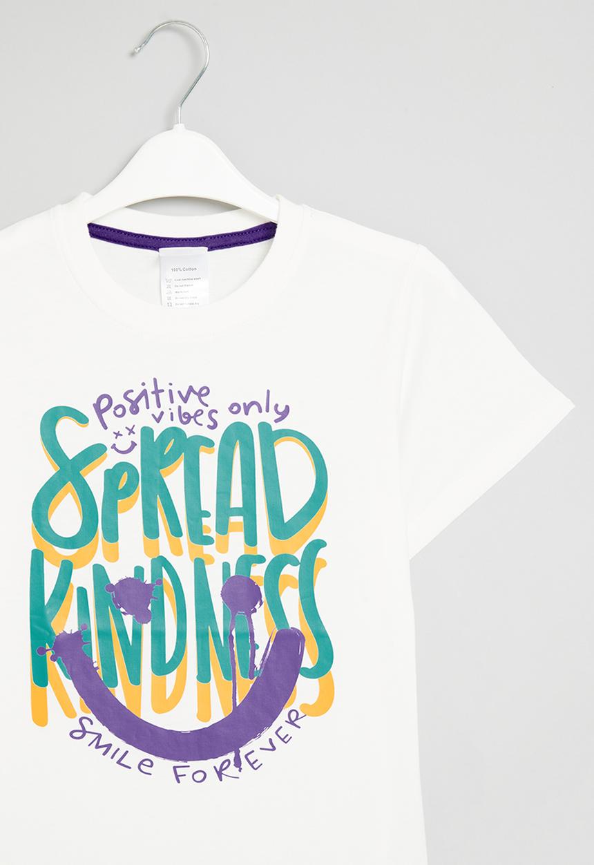 Pop Candy - Boys printed T-shirt - white