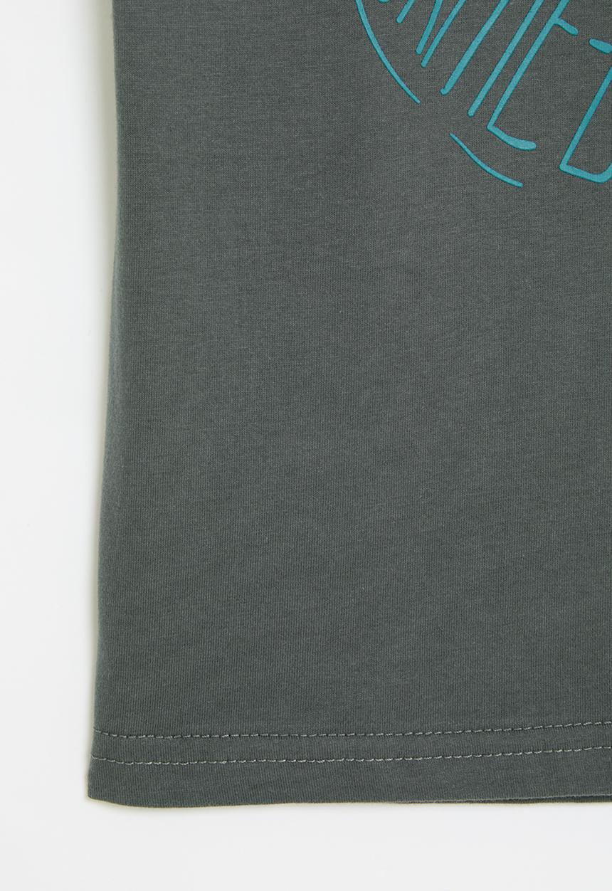 Pop Candy - Printed short sleeve tee - grey