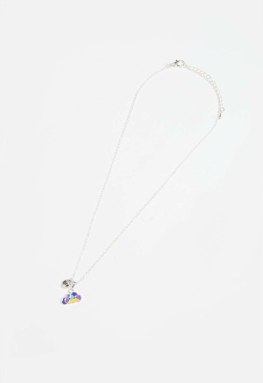 Pop Candy - BFF necklace - silver 