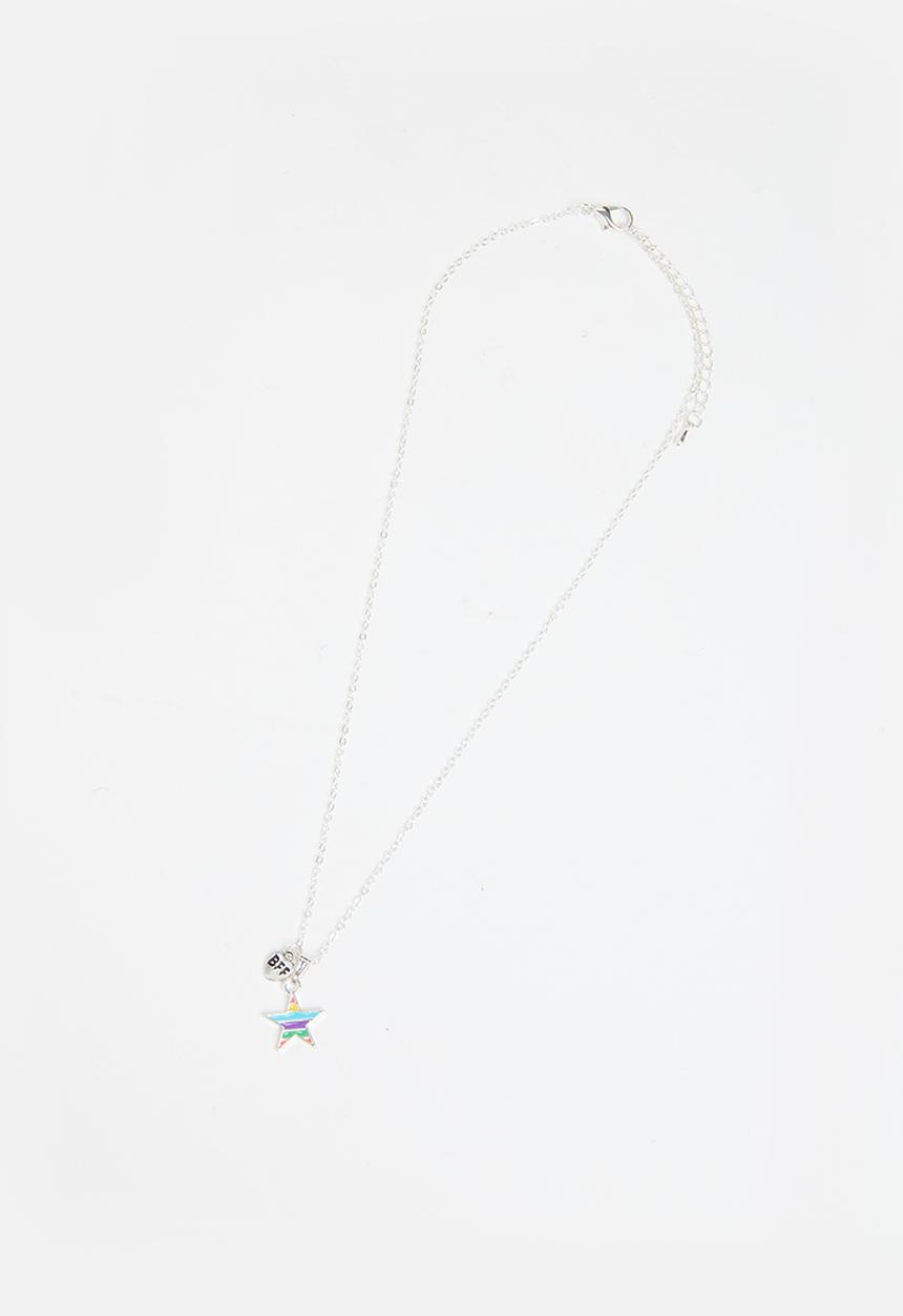 Pop Candy - BFF necklace - silver 