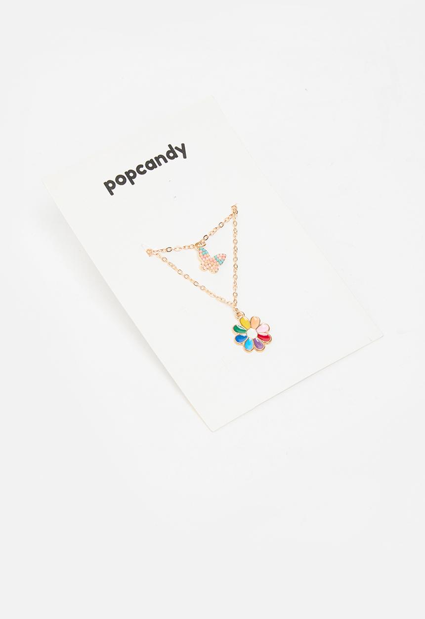 Pop Candy - Tiered necklace - gold 